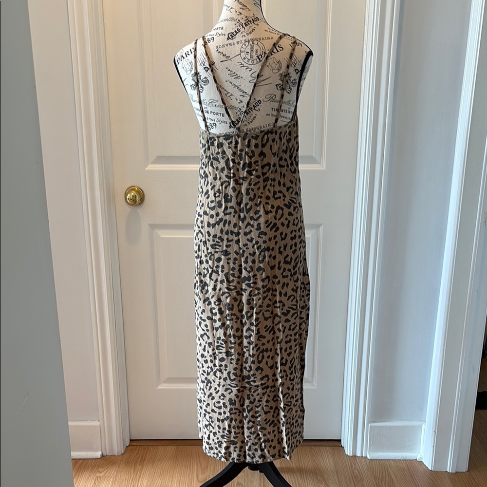 Aerie Leopard Print Maxi Dress - Picture 3 of 6
